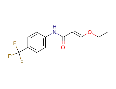 (2E)-3-ethoxy-N-(4-trifluoromethylphenyl)prop-2-enamide
