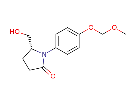 (R)-5-Hydroxymethyl-1-(4-methoxymethoxy-phenyl)-pyrrolidin-2-one