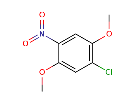 Molecular Structure of 6940-53-0 (1-Chloro-2,5-dimethoxy-4-nitrobenzene)