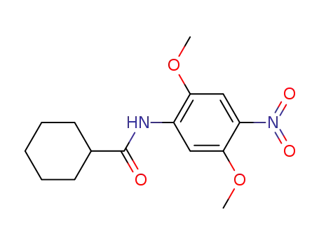 cyclohexanecarboxylic acid-(2,5-dimethoxy-4-nitro-anilide)