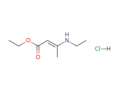 (E)-3-Ethylamino-but-2-enoic acid ethyl ester; hydrochloride