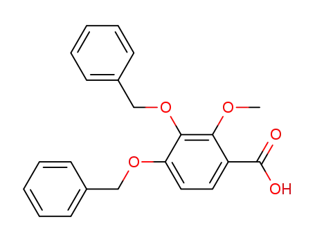 3,4-bis(benzyloxy)-2-methoxybenzoic acid