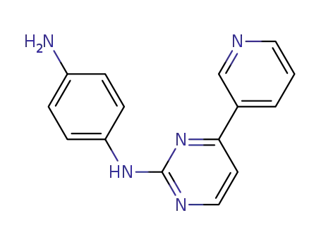 N-[4-(pyridin-3-yl)pyrimidin-2-yl]benzene-1,4-diamine