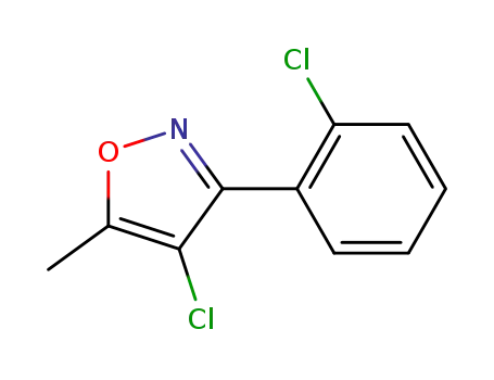 3-(2'-chlorophenyl)-5-methyl-4-isoxazolyl chloride