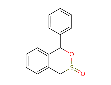 1-phenyl-1,4-dihydro-2,3-benzoxathiin-3-oxide
