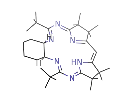 (-)-2,3,7,8-tetrahydro-2,2,3,3,7,7,8,8-octamethyl-N(1),N(9)-(2,2,2',2'-tetramethyl-1,1'-({(1S,2S)-cyclohexan-1,2-diyl}dinitrilo)bis{propyl})-11H-dipyrrin-1,9-diimine
