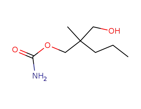 Molecular Structure of 1471-56-3 (DecarboxaMide MeprobaMate)