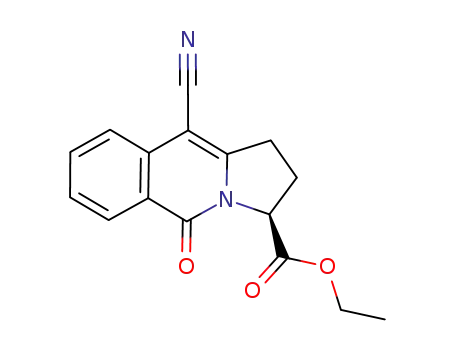 (S)-ethyl 10-cyano-5-oxo-1,2,3,5-tetrahydropyrrolo[1,2-b]isoquinoline-3-carboxylate