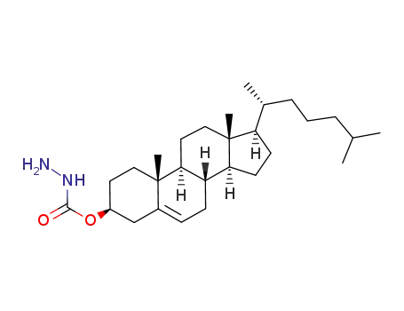 3β-[N-(hydrazino)carbamoyl]cholesterol