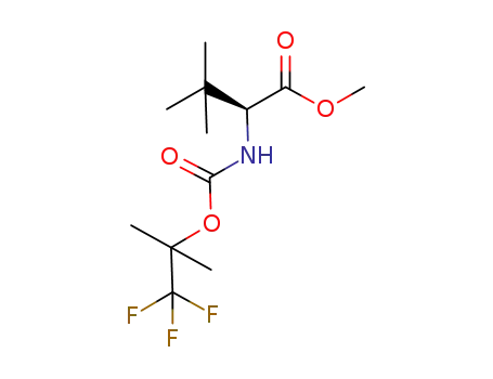 (S)-3,3-Dimethyl-2-(2,2,2-trifluoro-1,1-dimethyl-ethoxycarbonylamino)-butyric acid methyl ester