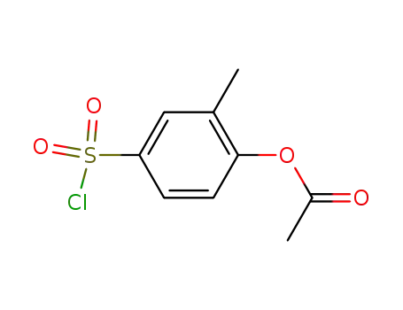 (3-methyl-4-acetoxy)benzenesulfonyl chloride