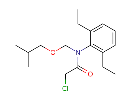 2-Chloro-N-(2,6-diethyl-phenyl)-N-isobutoxymethyl-acetamide