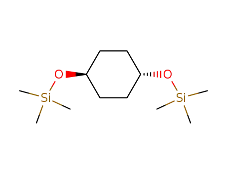 Molecular Structure of 29753-62-6 (Silane, [1,4-cyclohexanediylbis(oxy)]bis[trimethyl-, trans-)