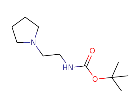 (2-pyrrolidin-1-ylethyl)carbamic acid tert-butyl ester