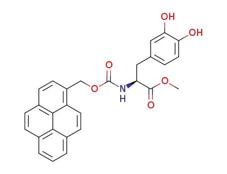 N-[(pyren-1-yl)methoxycarbonyl]-L-3,4-dihydroxyphenylalanine methyl ester