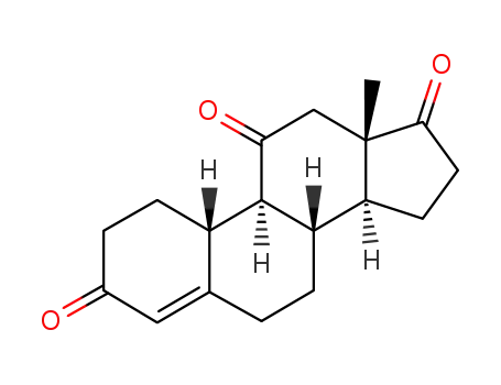 Molecular Structure of 6615-01-6 (Estr-4-ene-3,11,17-trione)