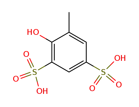 2-hydroxy-toluene-3,5-disulfonic acid