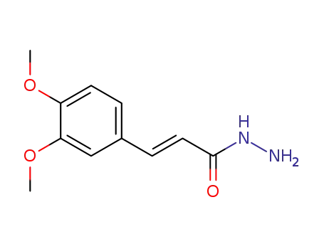 Molecular Structure of 88368-69-8 (2-(diethylamino)ethyl (2E)-3-(3,4-dimethoxyphenyl)prop-2-enoate hydrochloride)