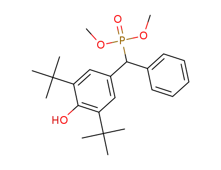 dimethyl ((3,5-di-tert-butyl-4-hydroxyphenyl)(phenyl)methyl)phosphate oxide