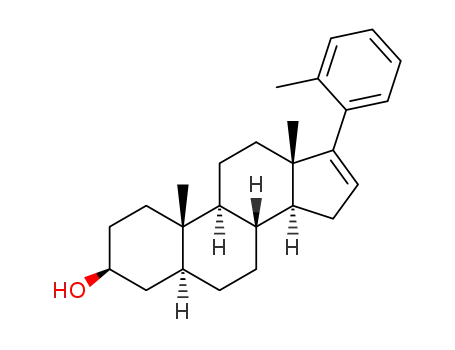 (3β,5α)-17-(2’-methylphenyl)-androst-16-en-3-ol