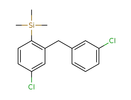 [4-chloro-2-(3-chlorobenzyl)phenyl](trimethyl)silane