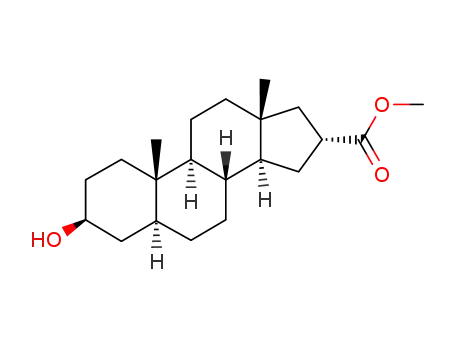 3β-hydroxy-5α-androstane-16α-carboxylic acid methyl ester