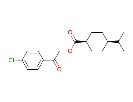 cis-p-menthanoic acid-(7)-(4-chloro-phenacyl ester)