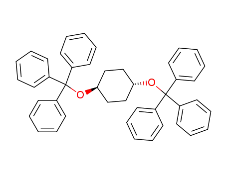 trans-1.4-bis-triphenylmethoxy-cyclohexane