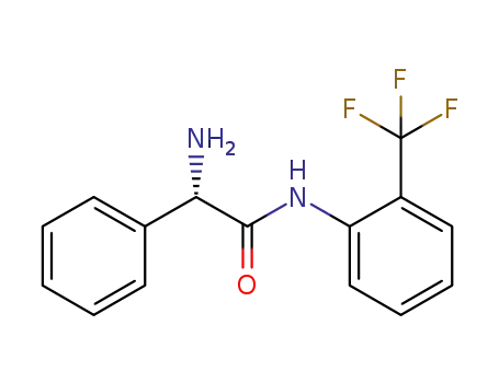 (S)-2-amino-N-(2-trifluoromethylphenyl)-2-phenylacetamide
