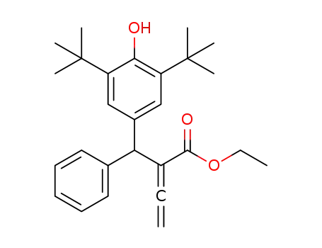 ethyl 2-((3,5-di-tert-butyl-4-hydroxyphenyl)(phenyl)methyl)buta-2,3-dienoate