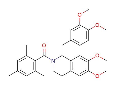 (1-(3,4-dimethoxybenzyl)-6,7-dimethoxy-3,4-dihydroisoquinolin-2(1H)-yl)(mesityl)methanone