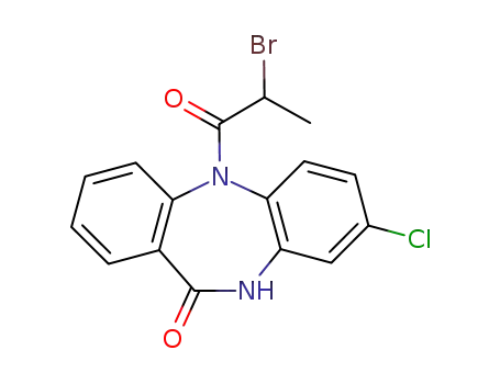 5-(2-Bromo-propionyl)-8-chloro-5,10-dihydro-dibenzo[b,e][1,4]diazepin-11-one