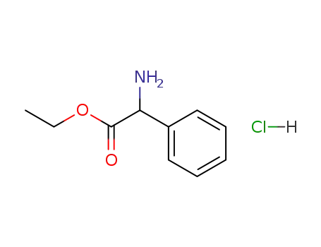 Benzeneacetic acid, a-amino-, ethyl ester, hydrochloride, (±)-