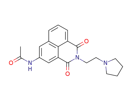 N-[1,3-Dioxo-2-(2-pyrrolidin-1-yl-ethyl)-2,3-dihydro-1H-benzo[de]isoquinolin-5-yl]-acetamide