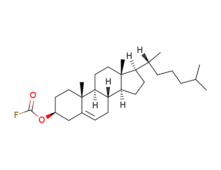 Cholest-5-en-3-yl carbonofluoridate