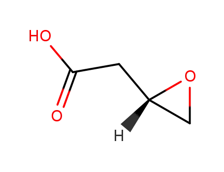 Molecular Structure of 109462-43-3 (Oxiraneacetic acid, (2S)-)