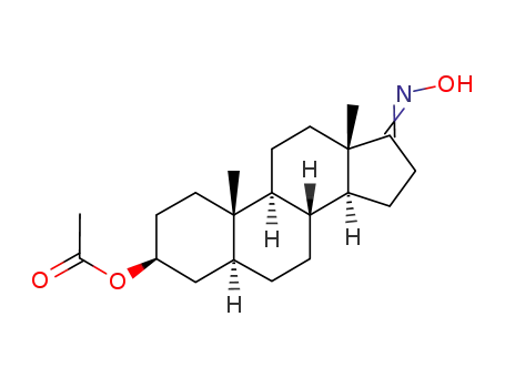 (3β,5α)-3-(acetyloxy)androstan-17-one 17-oxime