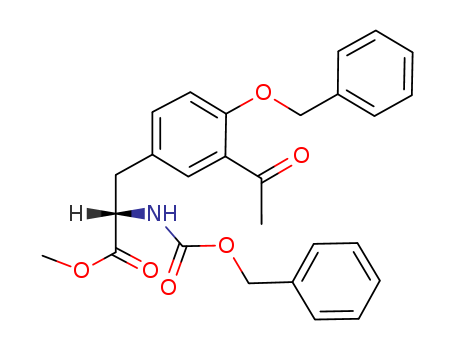 3-Acetyl-N-[(phenylMethoxy)carbonyl]-O-(phenylMethyl)-L-tyrosine Methyl Ester