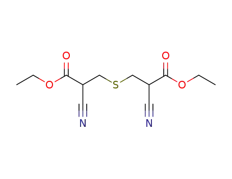 diethyl 3,3'-thiobis(2-cyanopropionate)