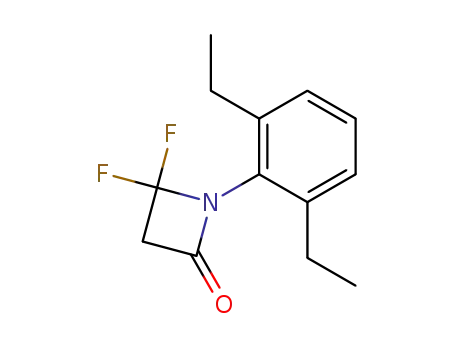 1-(2,6-diethylphenyl)-4,4-difluoro-2-azetidinone