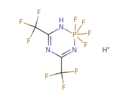 2,2,2,2-Tetrafluor-1,3-dihydro-4,6-bis(trifluormethyl)-1,3,5,2λ5-triazaphosphinin