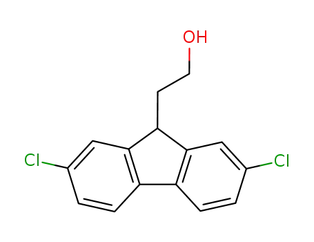 9-(2-hydroxyethyl)-2,7-dichlorofluorene