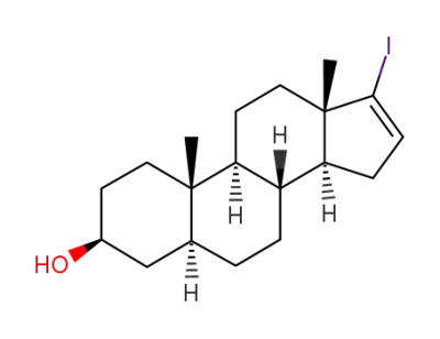 5α-안드로스트-16-엔-3β-올, 17-요오도-