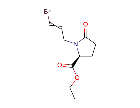 1-(3-bromo-2-propenyl)-5-oxoproline ethyl ester