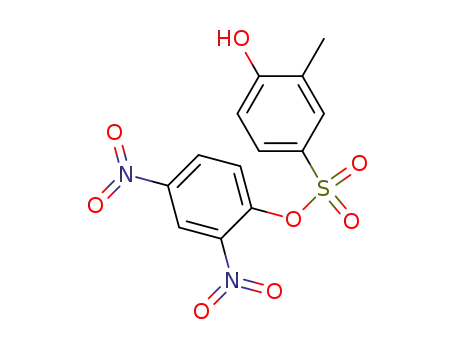 4-Hydroxy-3-methyl-benzenesulfonic acid 2,4-dinitro-phenyl ester