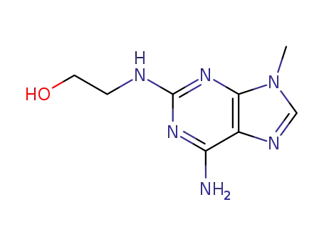2-(6-Amino-9-methyl-9H-purin-2-ylamino)-ethanol