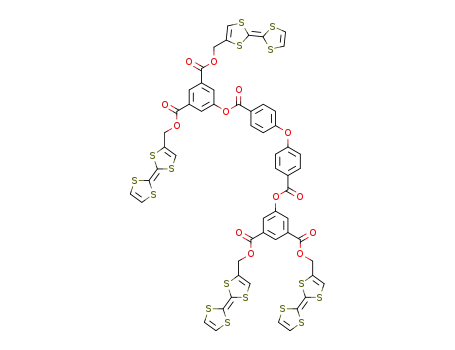 bis[3,5-bis(tetrathiafulvalen-4-ylmethoxycarbonyl)phenyl] 4,4'-oxydibenzoate