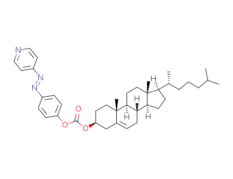 cholest-5-en-3β-yl 4-(pyridin-4-ylazo)phenyl carbonate
