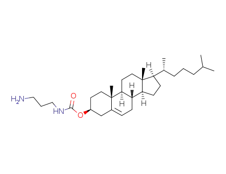 3β-cholest-5-en-3-yl N-(2-aminopropyl)carbamate