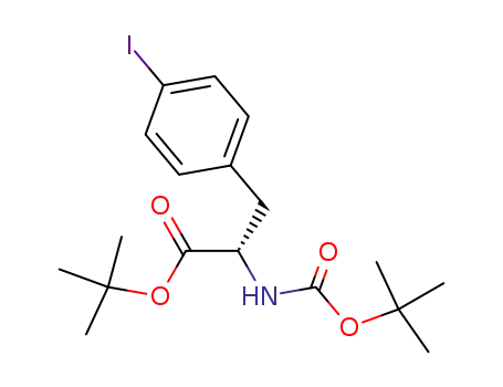 L-Phenylalanine, N-[(1,1-dimethylethoxy)carbonyl]-4-iodo-,
1,1-dimethylethyl ester